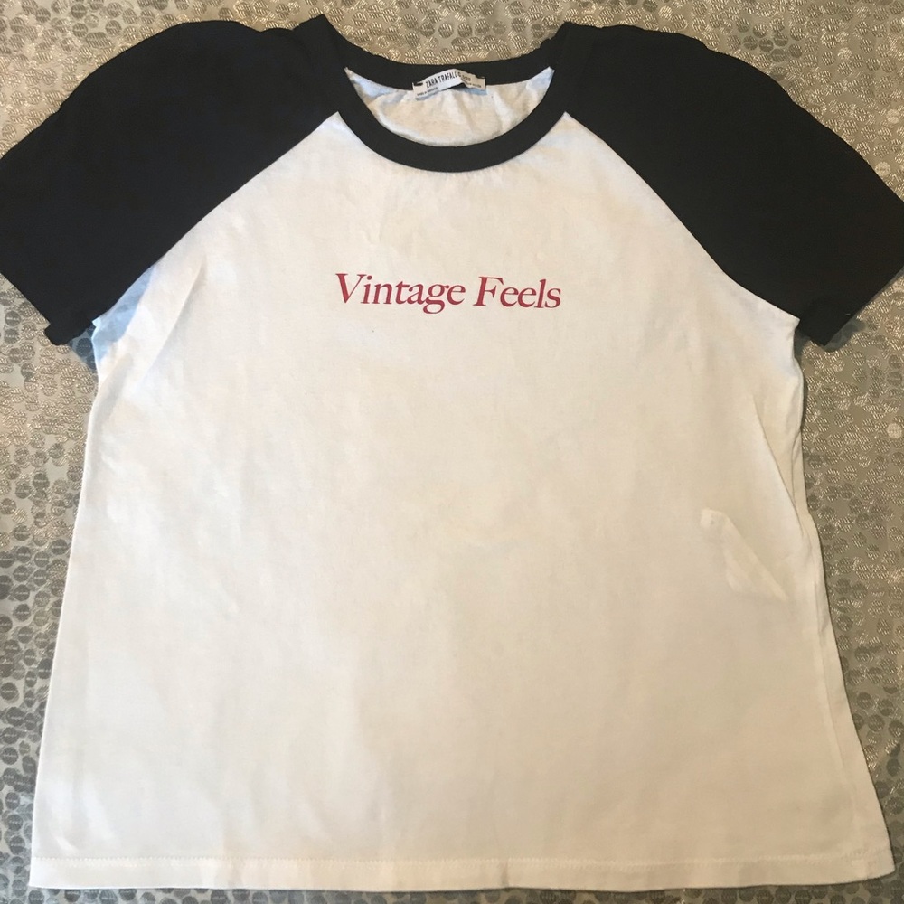Vintage Feels ZARA top